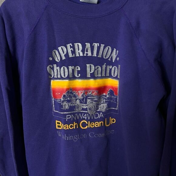 VTG Washington State Shore Patrol Crewneck Large - Picture 2 of 4
